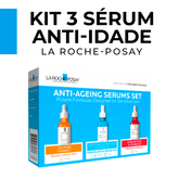 Kit 3 Sérum La Roche Posay - Anti-Idade (3 PRODUTOS) + Brinde Exclusivo