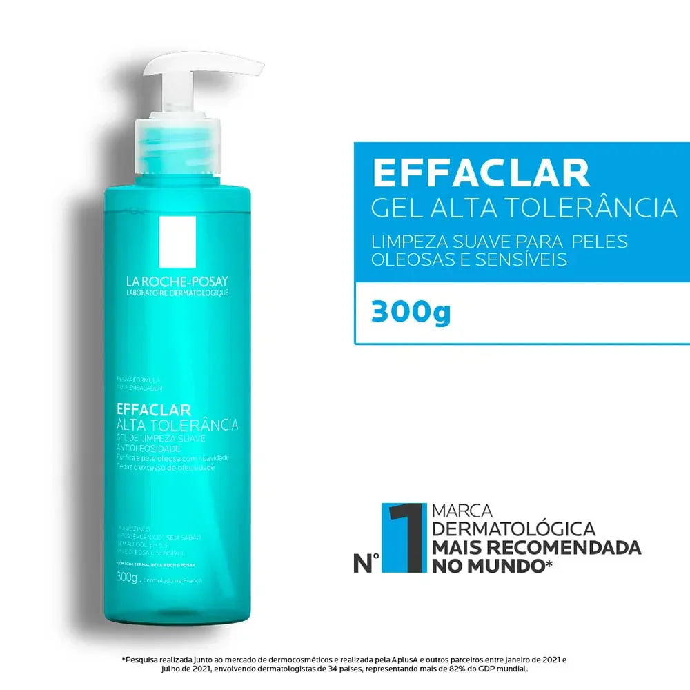 La Roche-Posay Effaclar Alta Tolerância - Sabonete Facial 300g