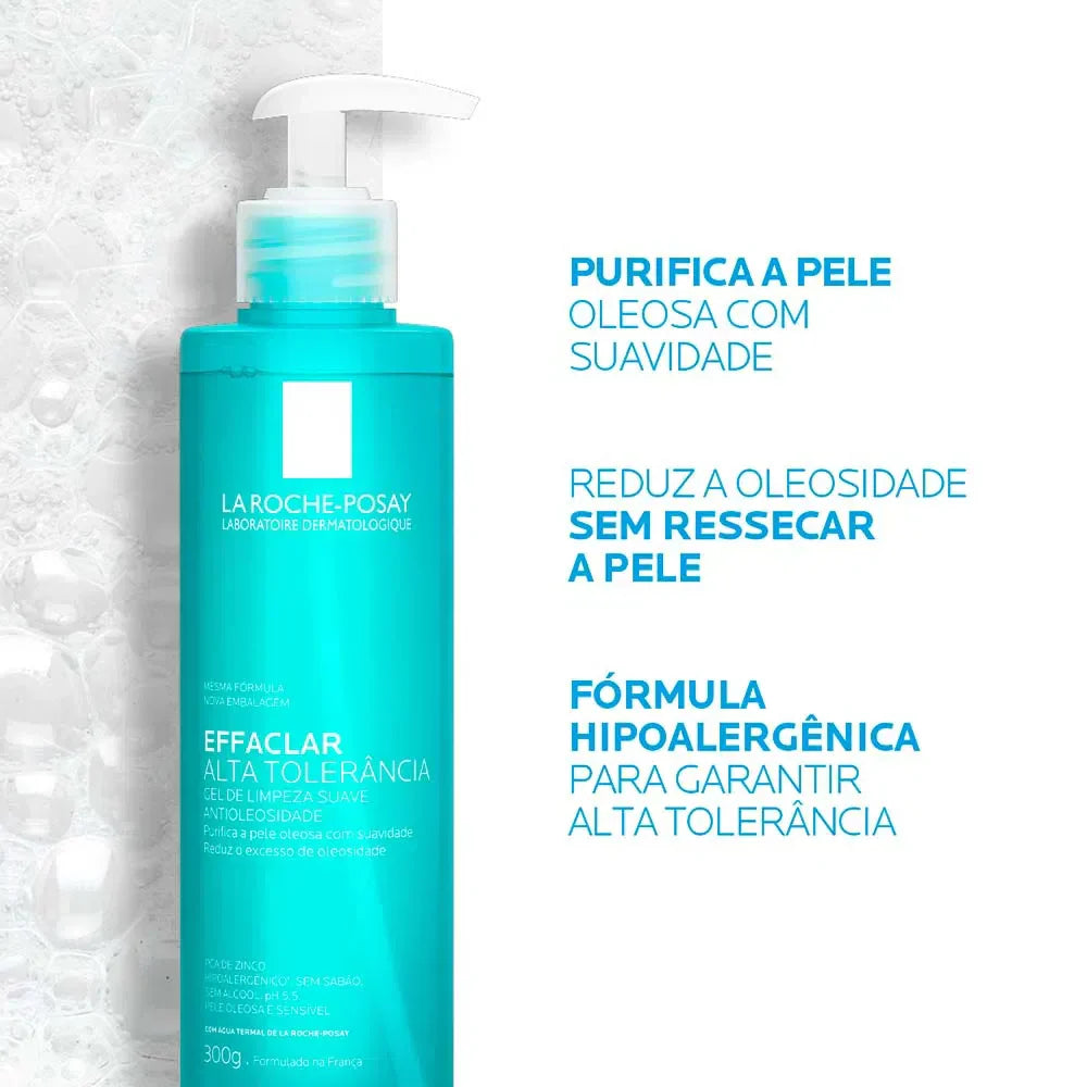 La Roche-Posay Effaclar Alta Tolerância - Sabonete Facial 300g