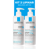 Kit com 2 Lipikar Baume AP + M - Hidratante Corporal 400ml