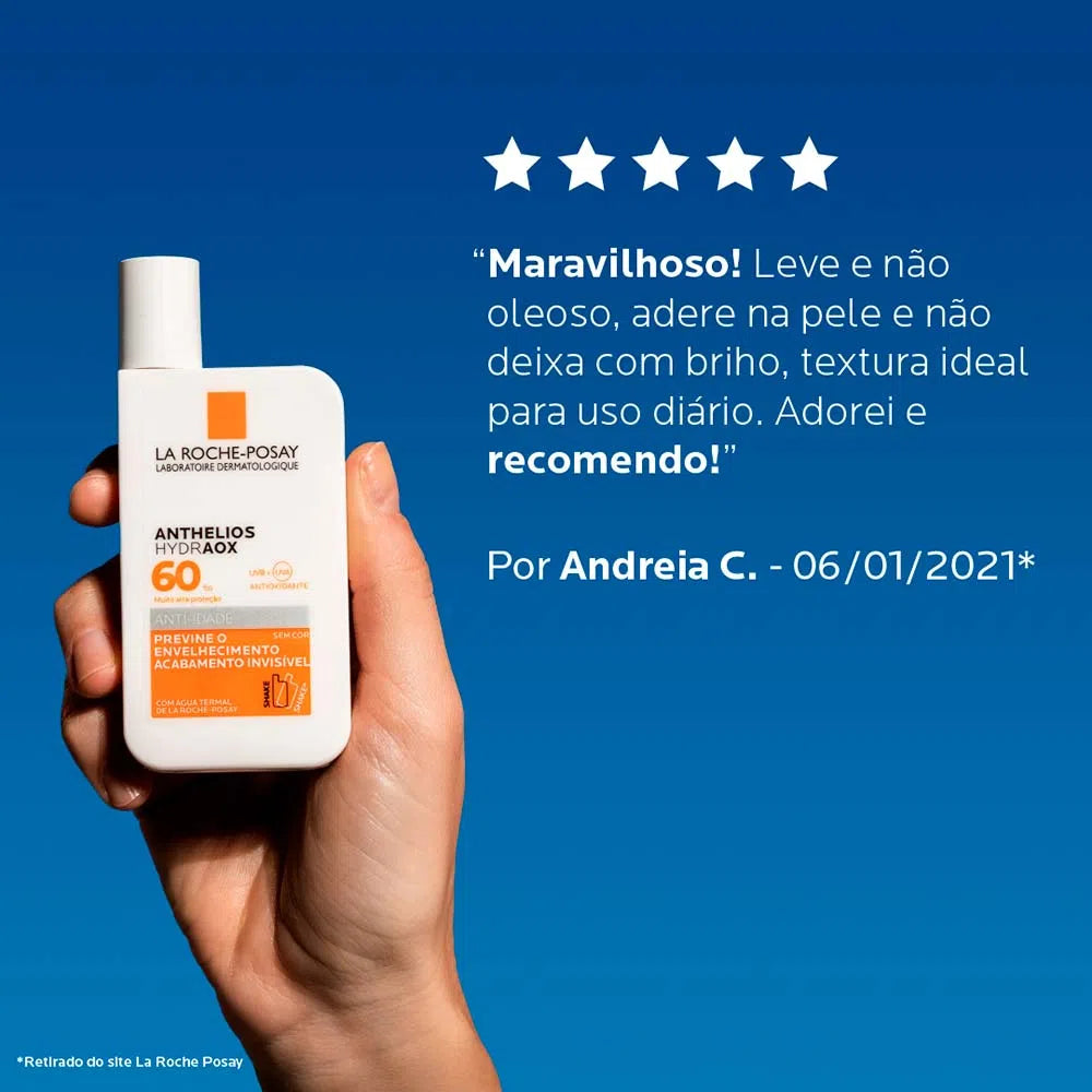 La Roche-Posay Anthelios Hydraox FPS60 - Protetor Solar 50ml