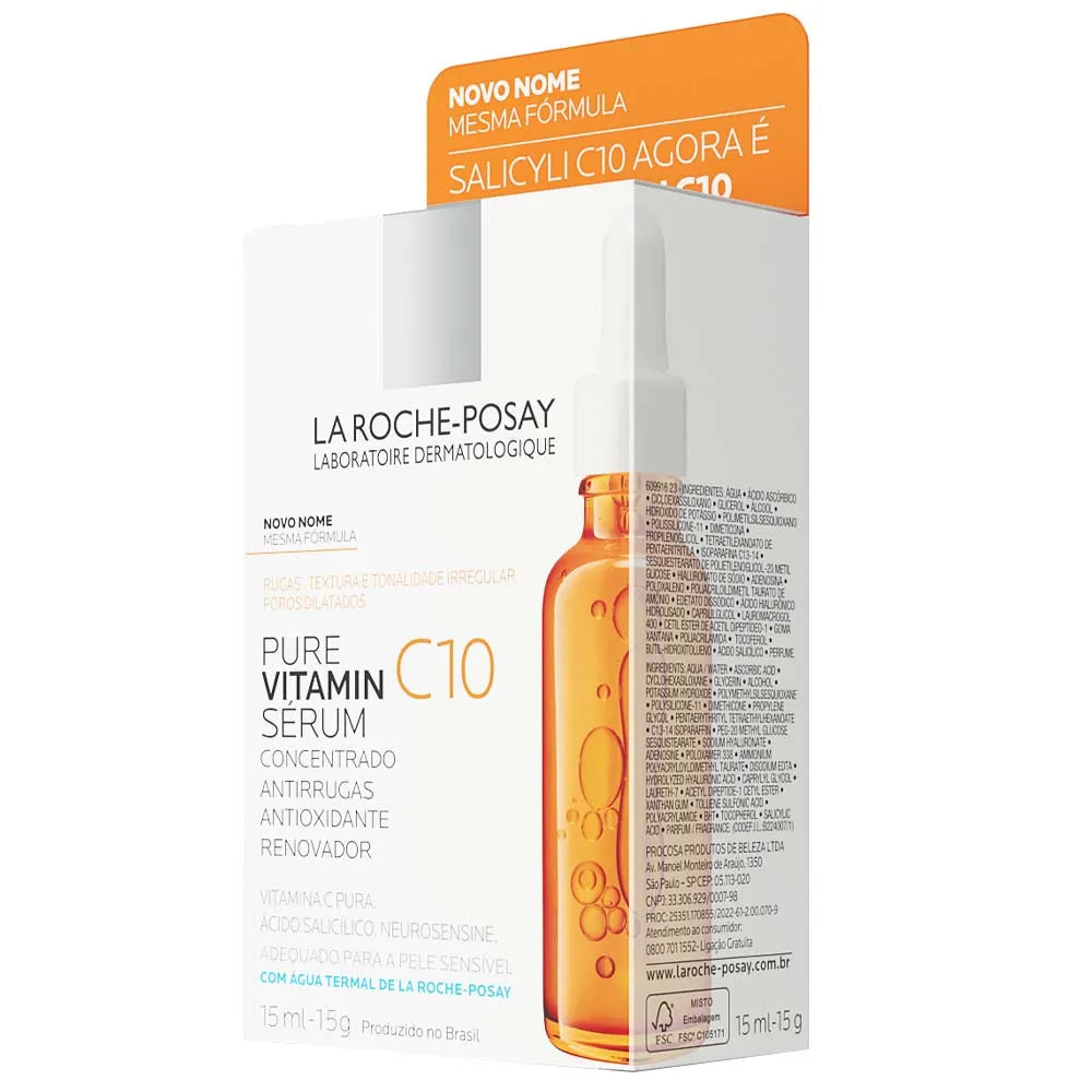 La Roche-Posay Pure Vitamin C10 - Sérum Facial 30ml