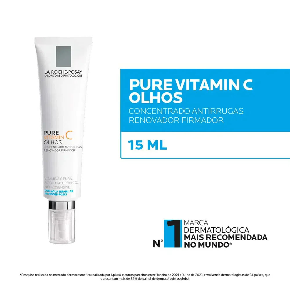 Creme Anti-Idade La Roche-Posay Pure Vitamin C Olhos - 15ml