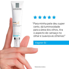 Creme Anti-Idade La Roche-Posay Pure Vitamin C Olhos - 15ml