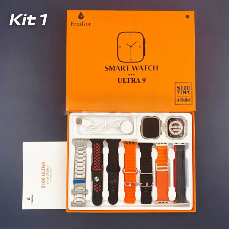 Smart Watch Serie 9 Ultra - Compre 1 leve 2 + Brinde